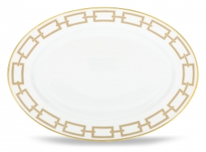 Ginori Catene Cachemire Oval Platter - 13.4"